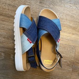 Levi’s sling back shoes